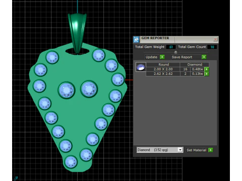 Beautiful PENDANT 3D PRINTABLE MODEL 3D Print Model