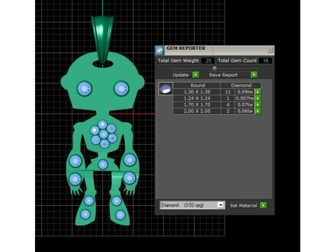 AMAZING GOLD LOCET PENDANT 3D PRINTABLE MODEL 3D 프린트 모델