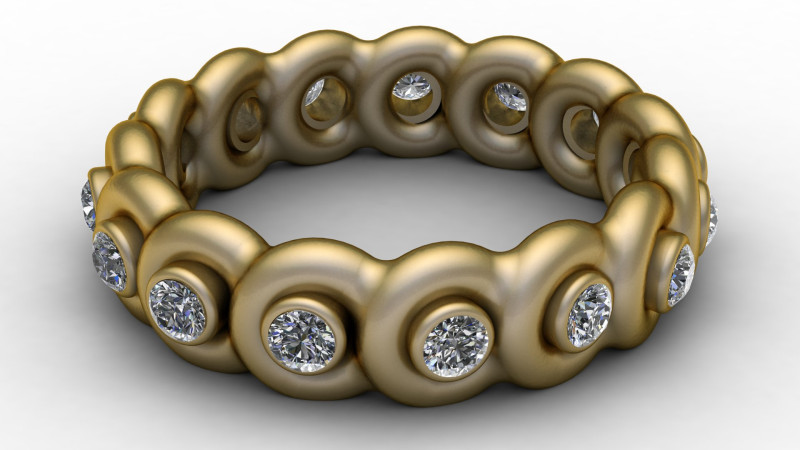 WEEDING RING PENDANT 3D PRINTABLE MODEL 3D 프린트 모델 .c4d .max .obj .3ds .fbx .stl .blend