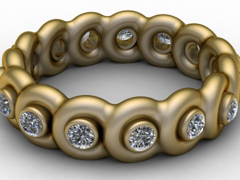 WEEDING RING PENDANT 3D PRINTABLE MODEL 3D प्रिंट मॉडल