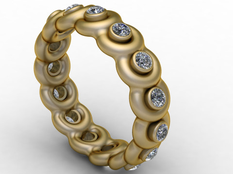 WEEDING RING PENDANT 3D PRINTABLE MODEL 3D 프린트 모델