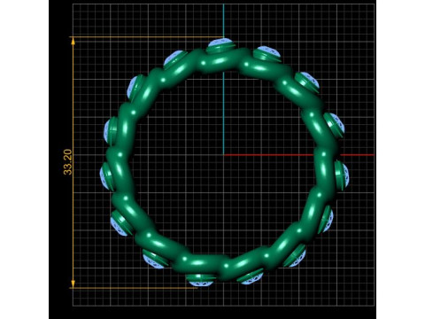 WEEDING RING PENDANT 3D PRINTABLE MODEL 3D 프린트 모델