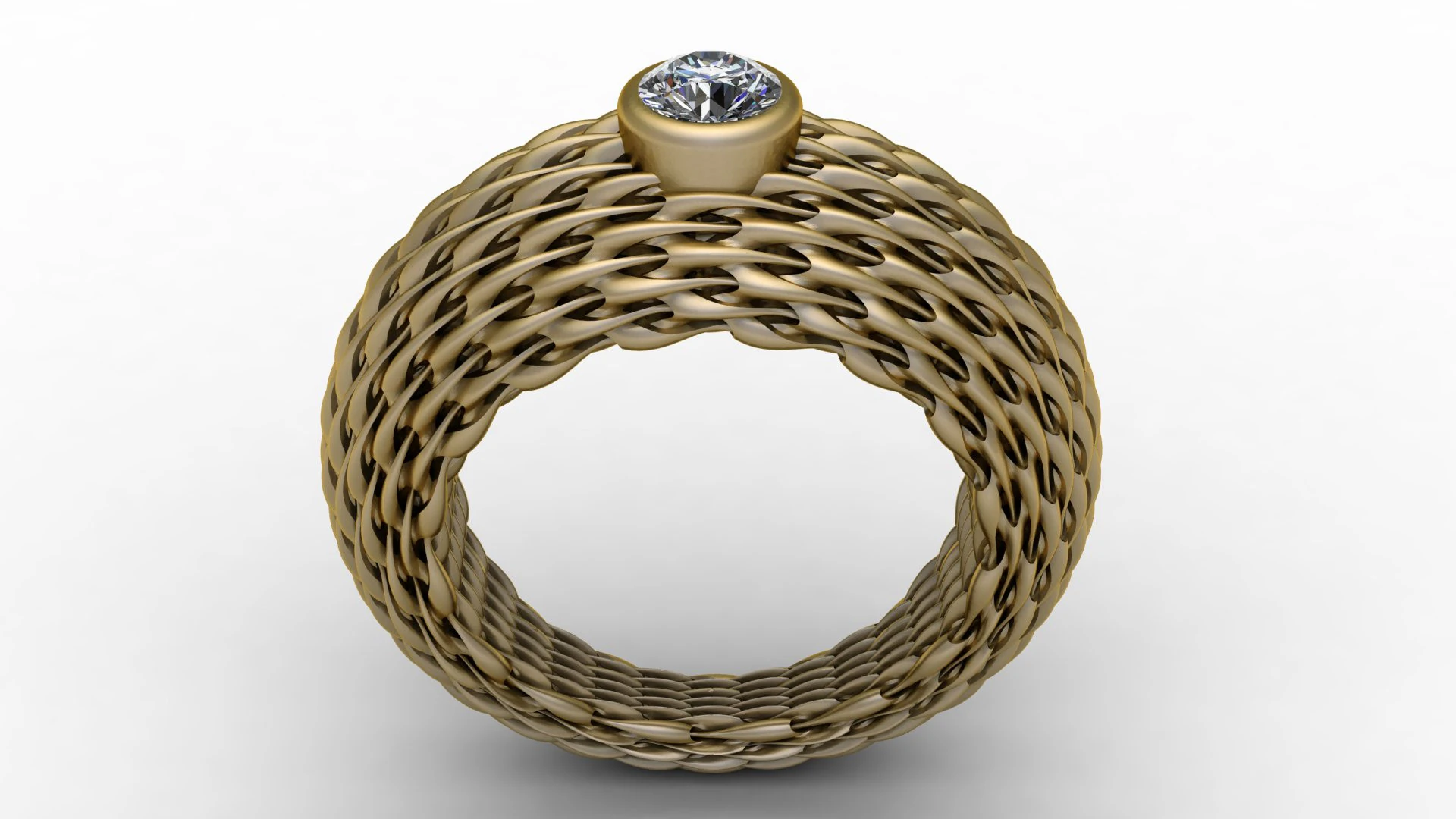 FACHION GOLD RING PENDANT 3D PRINTABLE MODEL 3D Print Model .c4d .max .obj .3ds .fbx .stl .blend 