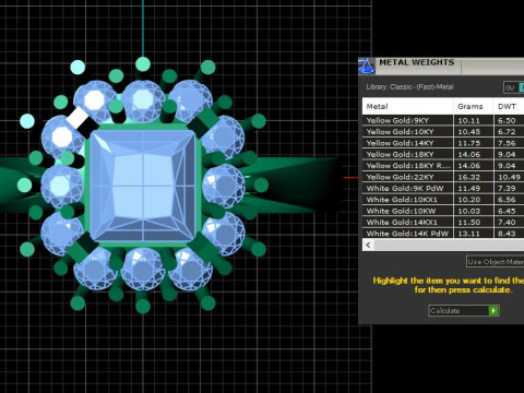 GLAMOROUS RUBY DIAMOND RING 3D PRINTABLE MODEL 3D 프린트 모델
