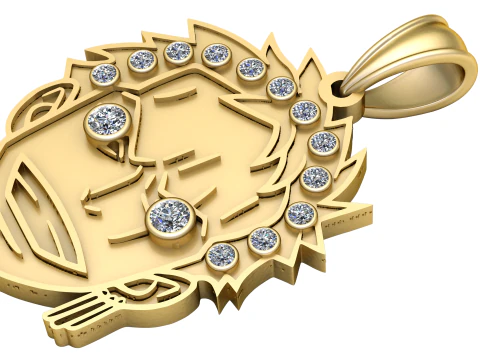 FACHION LOCKET PENDANT 3D PRINTABLE MODEL 3D Print Model