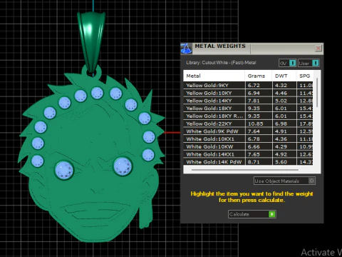 FACHION LOCKET PENDANT 3D PRINTABLE MODEL 3D Print Model