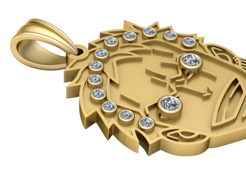 FACHION LOCKET PENDANT 3D PRINTABLE MODEL 3D 打印模型