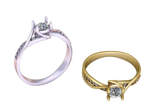 Verlovingsring HANGER 3D AFDRUKBAAR MODEL 3D printmodel