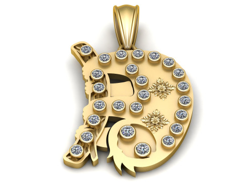 Freemen Special PENDANT 3D PRINTABLE MODEL 3D Print Model