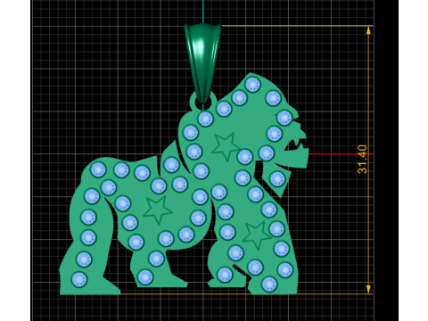 Graduation Jewelry PENDANT 3D PRINTABLE MODEL 3D Baskı Modeli