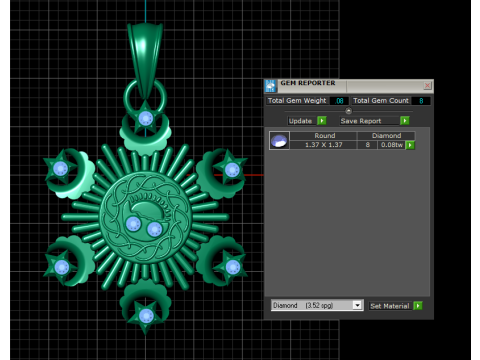 Graduation Jewelry PENDANT 3D PRINTABLE MODEL 3D Baskı Modeli
