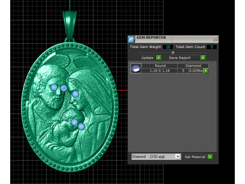 CUT CAT PENDANT 3D PRINTABLE MODEL 3D Print Model