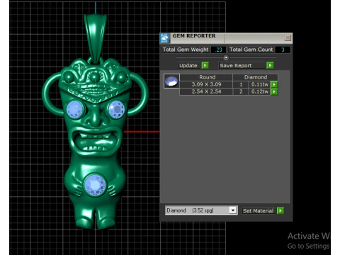 LITTLE BOY PENDANT 3D PRINTABLE MODEL 3D Print Model