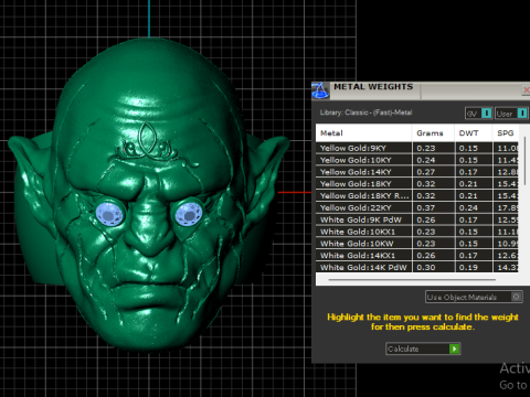 Spirit of Halloween PENDANT 3D PRINTABLE MODEL Modello di stampa 3D