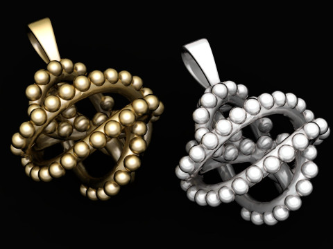 Golden letters spelling PENDANT 3D PRINTABLE MODEL Modèles 3D en vedette