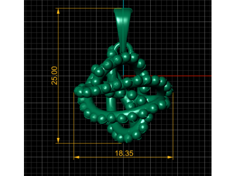 Golden letters spelling PENDANT 3D PRINTABLE MODEL Modèles 3D en vedette