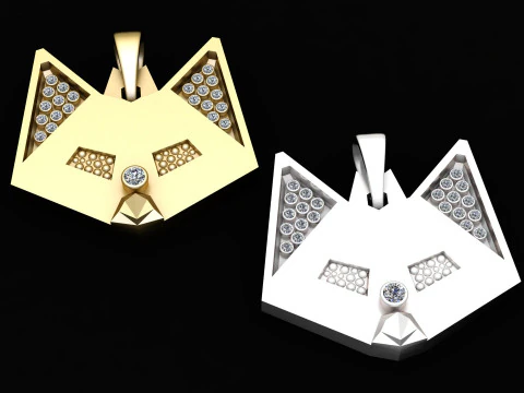 GOLD LOCKET PENDANT 3D PRINTABLE MODEL 3D Print Model