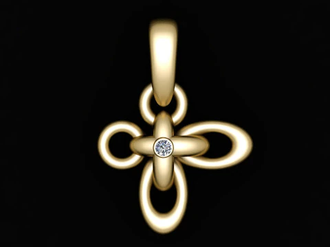 Nowoczesny design Unikalny złoty pierścionek WISIOREK MODEL DO DRUKU 3D Model do druku 3D