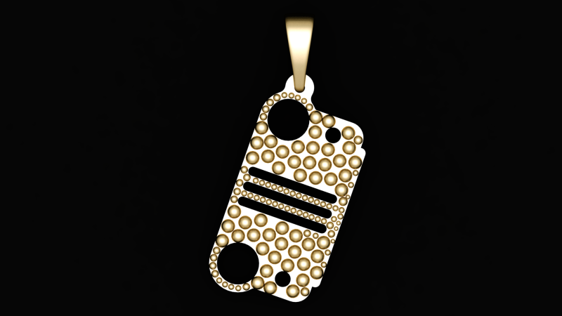MENS PENDANT 3D PRINTABLE MODEL 3D Принт Модель .c4d .max .obj .3ds .fbx .stl .blend 