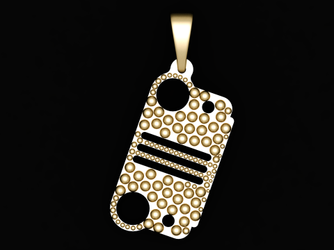 MENS PENDANT 3D PRINTABLE MODEL 3D 打印模型