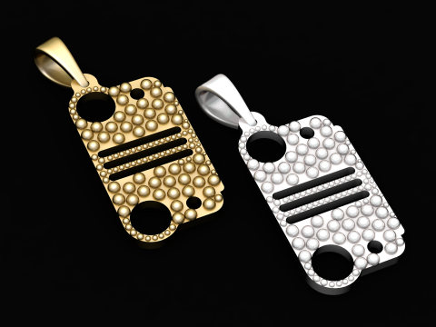 MENS PENDANT 3D PRINTABLE MODEL 3D Принт Модель