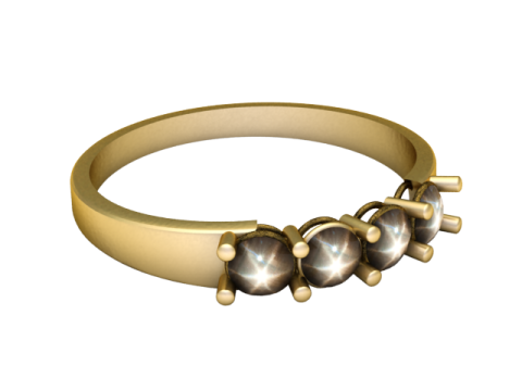 Ring model 3D printable Modèles 3D en vedette