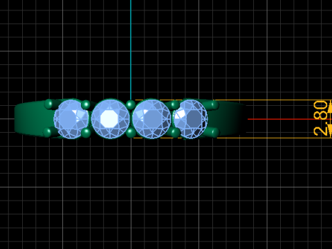 Ring model 3D printable Modèles 3D en vedette