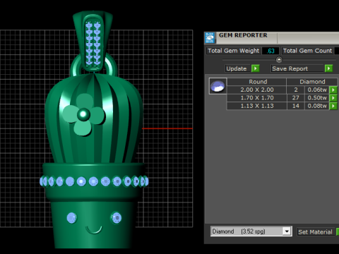 HOPE ALPHABET PENDANT 3D PRINTABLE MODEL 3D pendant Modelo de impresión 3D