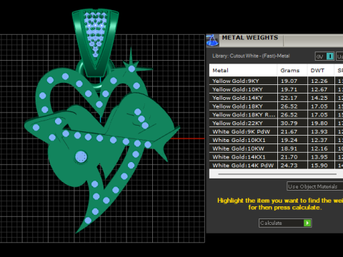 FANCY RUBY PENDANT 3D PRINTABLE MDDEL 3D mode pendant 3D-Druckmodell
