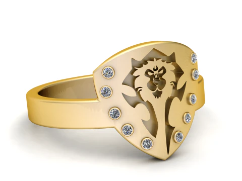 Buy Pamela Diamond Wedding Ring For Her pendant 3D Print Model