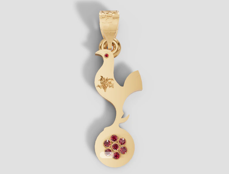 Buy Gold Necklaces Pendants 3D Print Model .c4d .max .obj .3ds .fbx .stl .blend 