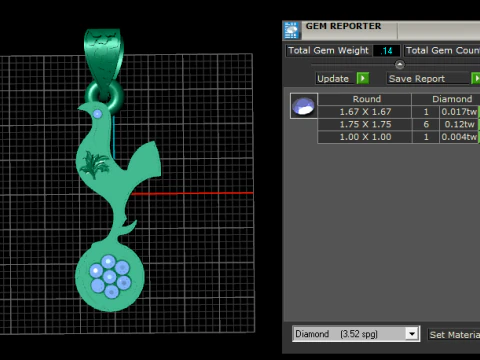 Buy Gold Necklaces Pendants 3D Print Model