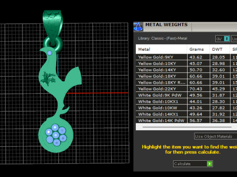 Buy Gold Necklaces Pendants Model do druku 3D