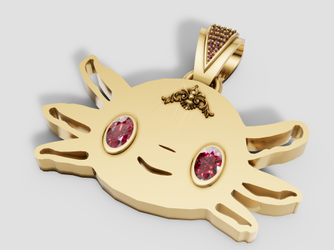 All Girls Jewelry Charms PENDANT 3D Print Model