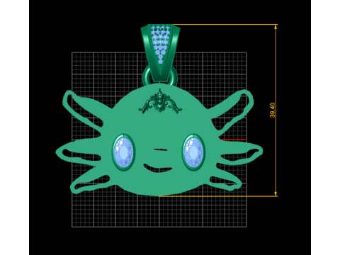 All Girls Jewelry Charms PENDANT 3D Print Model