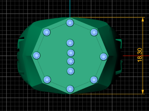 Buy Emerald Antoine Constantin Collection Personalised PENDANT 3D Print Model