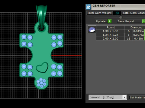 Personalized Necklace 925 Silver Necklace 3D Print Model