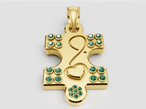 Personalized Necklace 925 Silver Necklace 3D Print Model