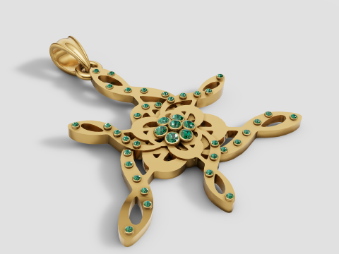 Earth Pendant Beyond By Takayas PENDANT Modèles 3D en vedette