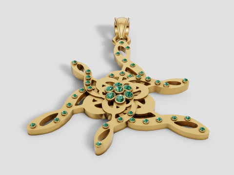 Earth Pendant Beyond By Takayas PENDANT 3D Print Model
