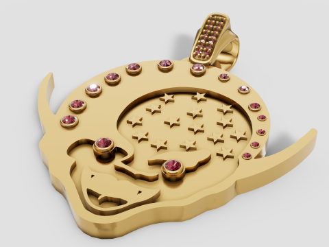 HAPPY FRIENDSHIP DAY PENDANT 3D PRINTABLE MODEL 3D 3DExport PENDANT 3D प्रिंट मॉडल