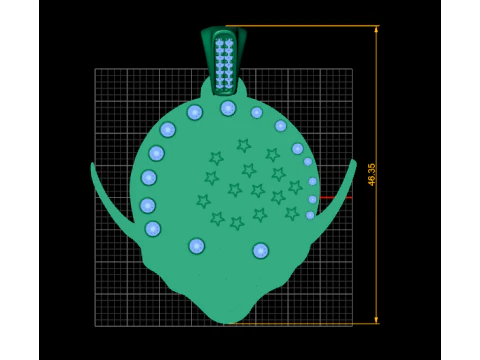 PENDENTIF BONNE JOURNÉE DE L'AMITIÉ MODÈLE IMPRIMABLE 3D 3D 3DExport PENDENTIF Modèles 3D en vedette