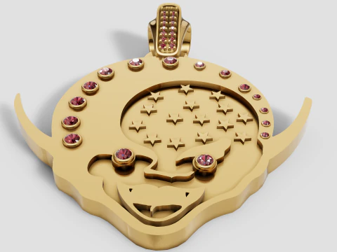 HAPPY FRIENDSHIP DAY PENDANT 3D PRINTABLE MODEL 3D 3DExport PENDANT 3D Print Model