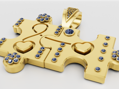 Gallery HV Creative Jewellery PENDANT 3D 프린트 모델