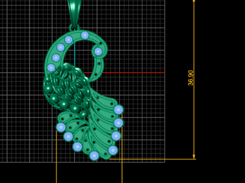 3D Bird STL Print Files And Models pendant 3D 打印模型