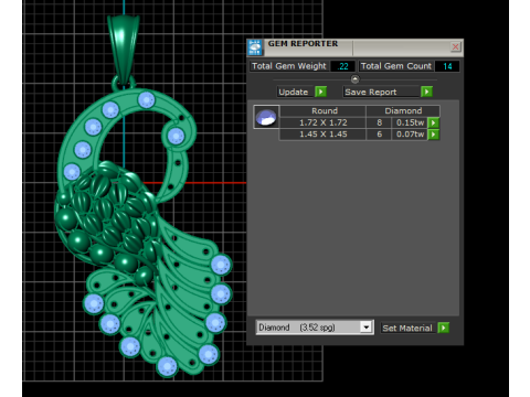 3D Bird STL Print Files And Models pendant 3D 打印模型