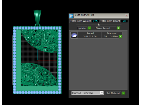 Kalima Pendant Al pendant Modelo de impresión 3D