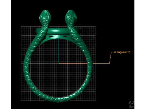 Oval Design Garnet pendant Modelo de Impressão 3D
