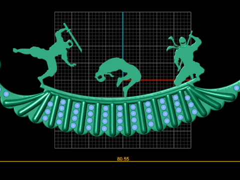 Joyalukas 22K イエロー ゴールド ペンダントを購入する 3Dプリントモデル