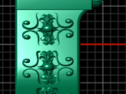Camera Clock Pendant Modèles 3D en vedette